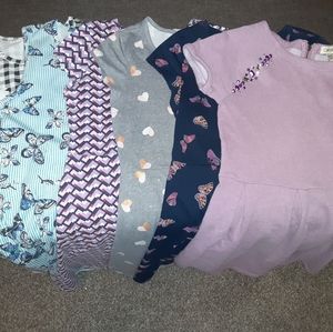 Lot of 6 Wonder Nation  and Cherokee dresses